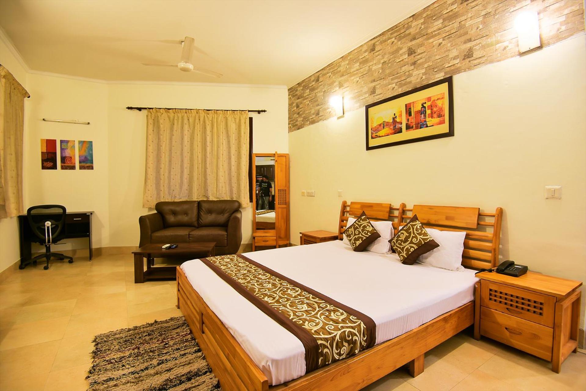Bedchambers Serviced Apartments, Sushant Lok 古尔冈 外观 照片